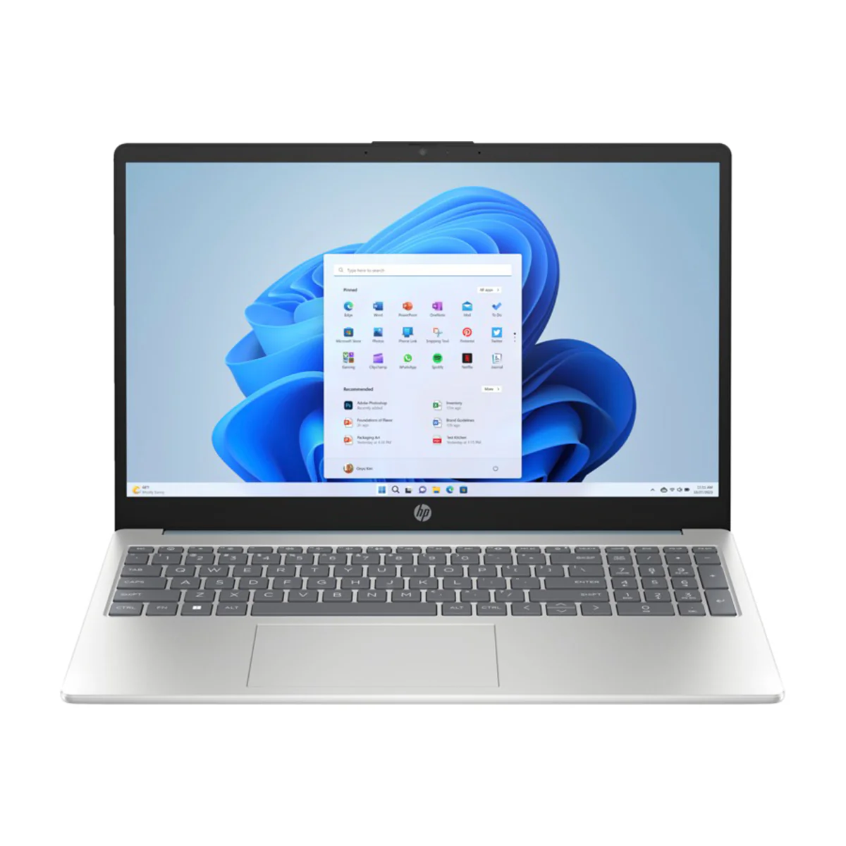 HP 15-FD0414TU Laptop (Moonlight Blue) | 15.6" FHD (1920x1080) | i5-1334U | 16GB RAM | 512GB SSD | Intel Iris Xe | Windows 11 Home | MS Office Home & Student 2021 + HP Everyday 16" Laptop Briefcase - Image 2