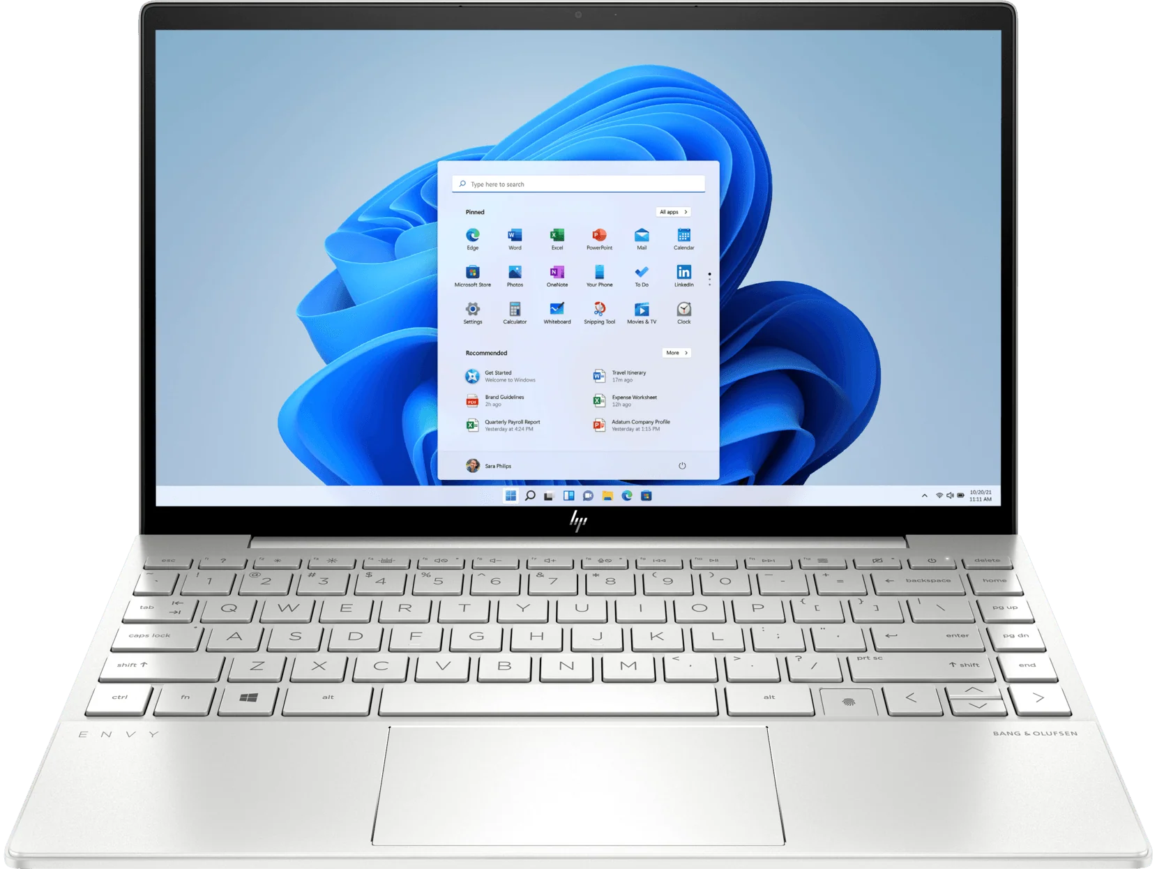 HP Envy 13-BA1521TX Laptop (Natural Silver) | 13.3”  FHD | i5-1135G7 | 8 GB RAM DDR4 | 512 GB SSD | MX450 | Windows 11 |  MS Office Home & Student 2019 | HP Prelude 15.6”  Topload Bag - Image 5