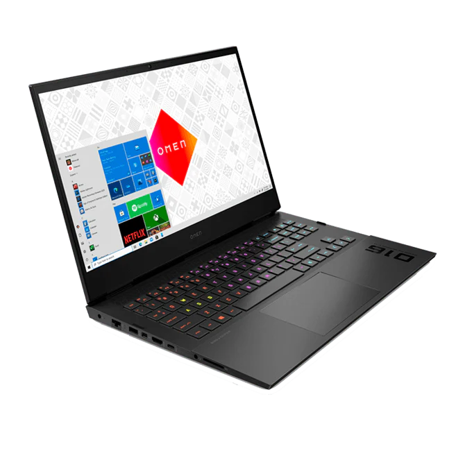 HP OMEN 16-B0143TX 16.1" FHD IPS GAMING LAPTOP |16.1" FHD | i5-11400H | 16GB / 24GB / 32GB DDR4 | 512GB SSD | RTX 3060 | WIN10 + HP OMEN TRANSCEPTOR BACKPACK (BLACK) - Image 4