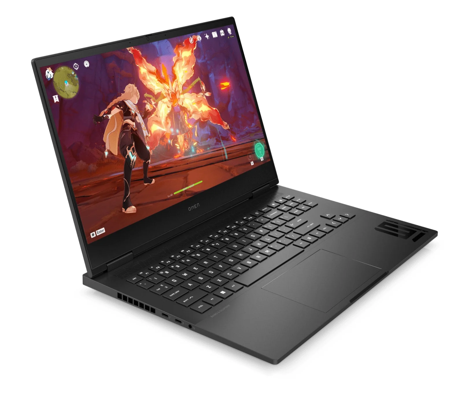 HP Omen 16-WF0069TX Gaming Laptop (Shadow Black) | 16.1" FHD | 165HZ | i5-13500HX | 16GB RAM | 512GB SSD | RTX 4060 | Windows 11 Home | MS Office Home & Student 2021 | HP Travel 18L 15.6 Backpack (Iron Grey) - Image 3