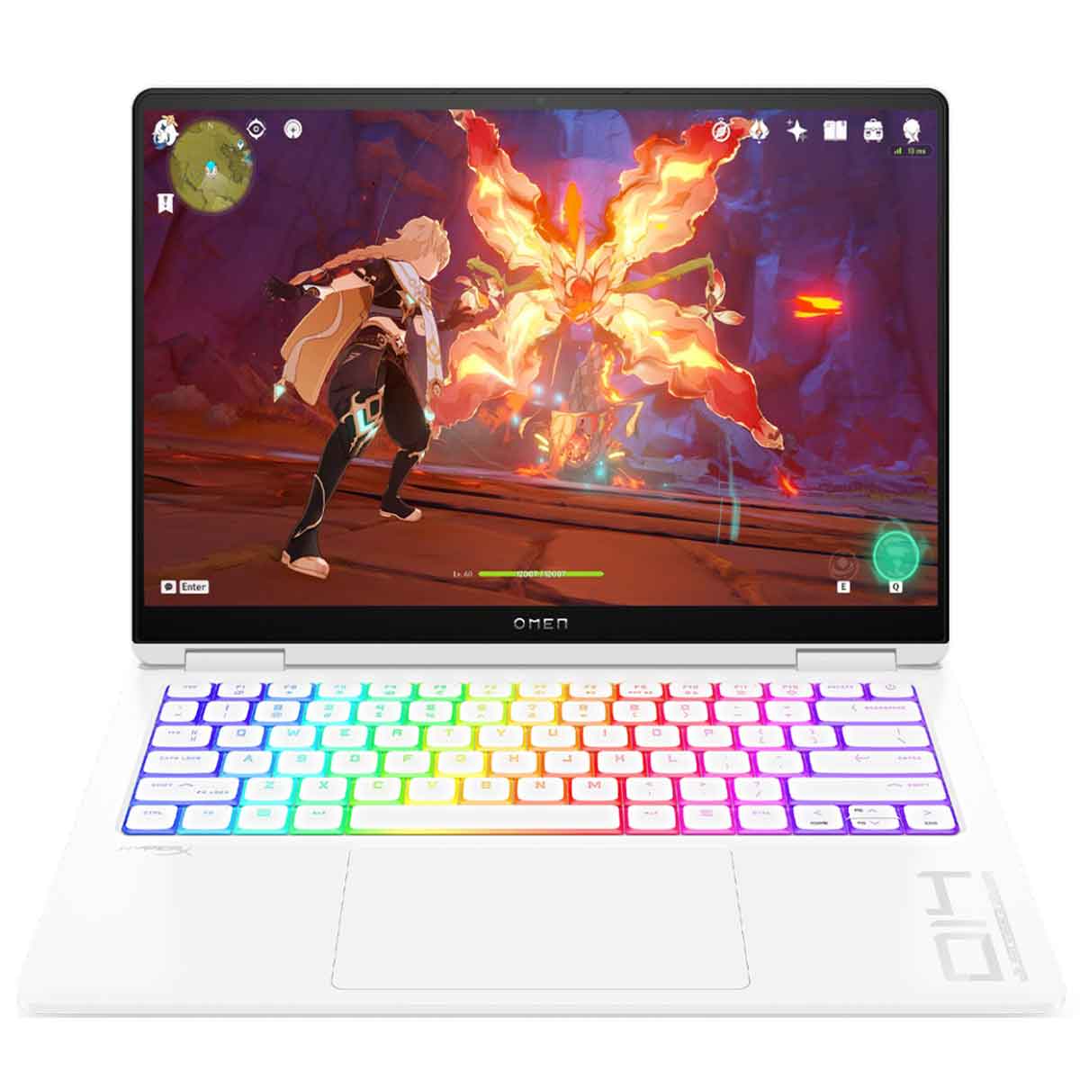 HP Omen Transcend 14 14-FB0555TX Gaming Laptop (Ceramic White) | 14" 2.8K (2880x1800) OLED | Ultra 9 185H | 32GB RAM | 1TB SSD | RTX 4070 | Windows 11 Home | MS Office Home & Student 2021 | HP Everyday 16" Laptop Briefcase - Image 2