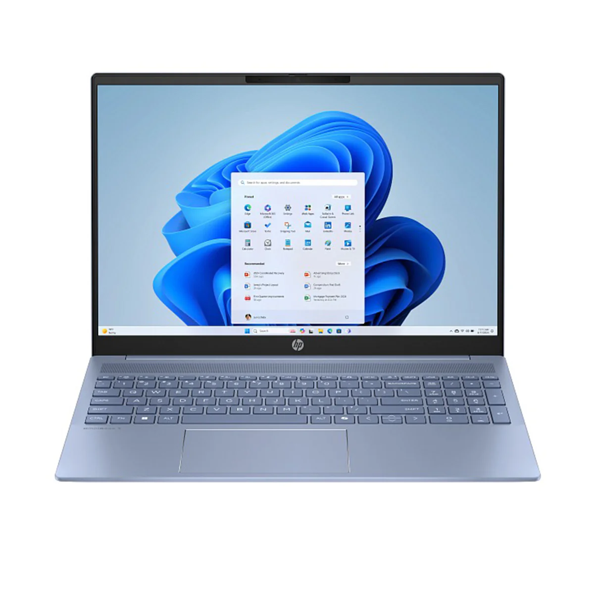 HP OmniBook 5 AI 16-af1063TU Laptop (Sky Blue) | 16.0 2K (1920x1200) Antiglare IPS 300 nits | Ultra 7 255U | 32GB RAM | 1TB SSD | Intel Graphics | Windows 11 Home | MS Office Home 2024 + HP Everyday 16" Laptop Briefcase - Image 2