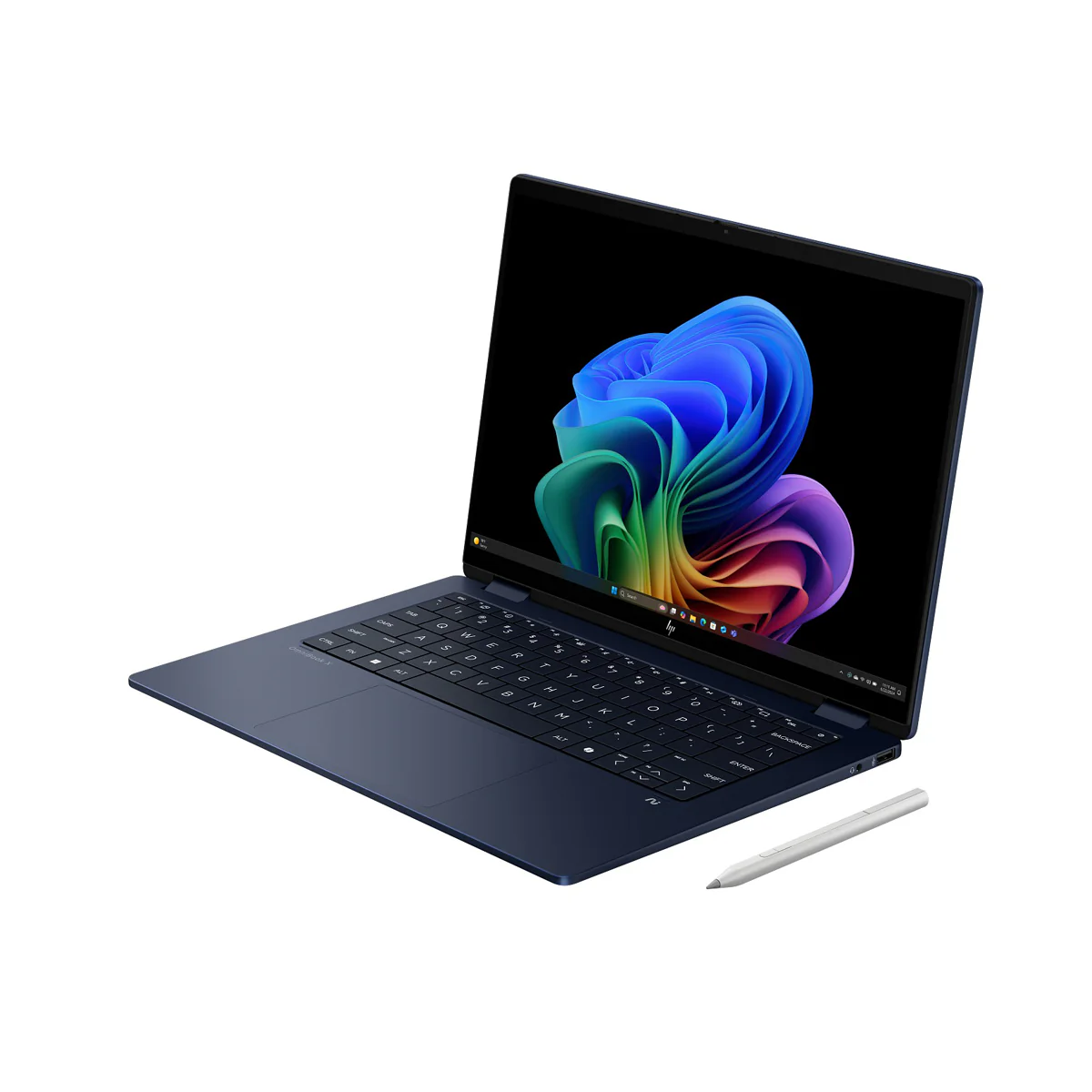HP OmniBook X Flip 14-fm0124TU 2-in-1 Laptop Next Gen AI (Atmospheric Blue) | 14" 3K (2880x1800) OLED Touch 120Hz | Core Ultra 7 258V | 32GB RAM | 2TB SSD | Intel Arc 140V | Windows 11 Home | MS Office Home 2024+Stylus Pen+HP Everyday 16" Laptop Briefcase - Image 4