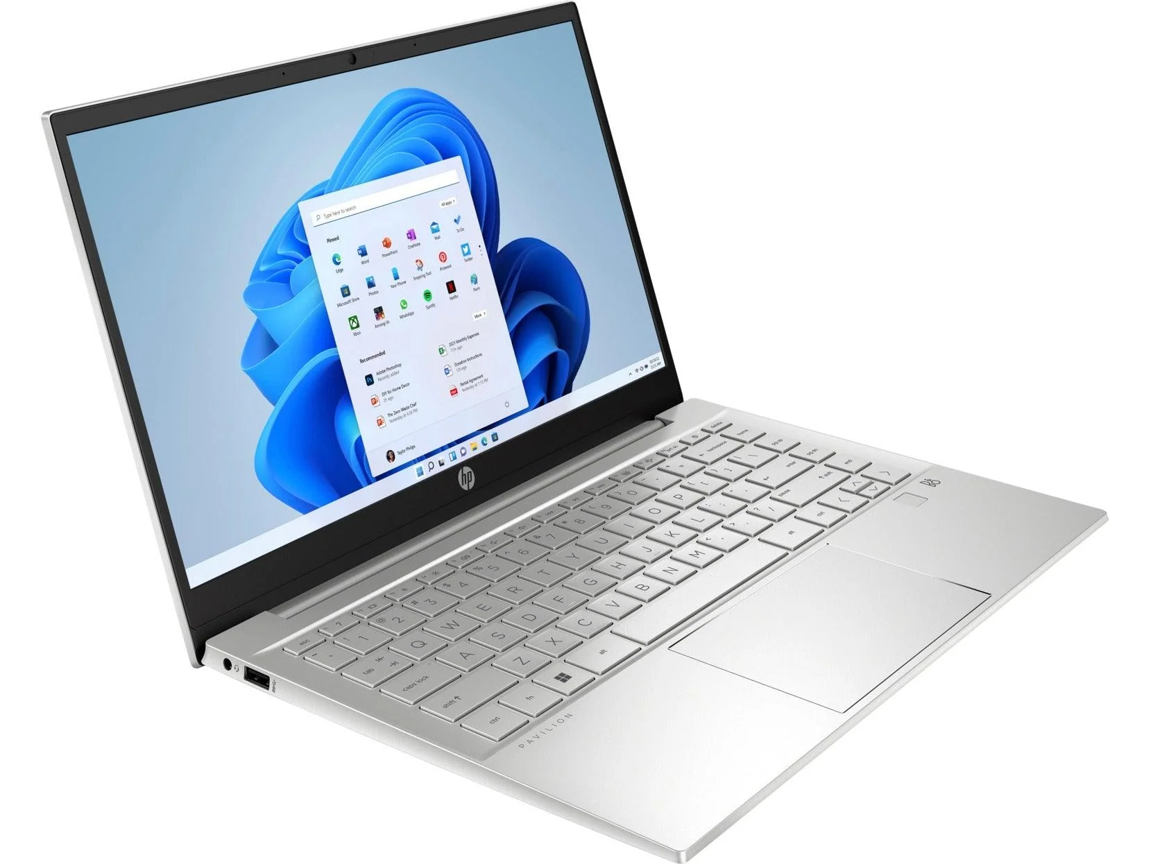 HP Pavilion 14-DV2028TX Laptop (Tranquil Pink) | 14" FHD | i5-1235U | 8GB RAM | 512GB SSD | GeForce® MX550 | Windows 11 Home | MS Office Home & Student 2021 | HP Prelude 15.6" Topload Bag - Image 4