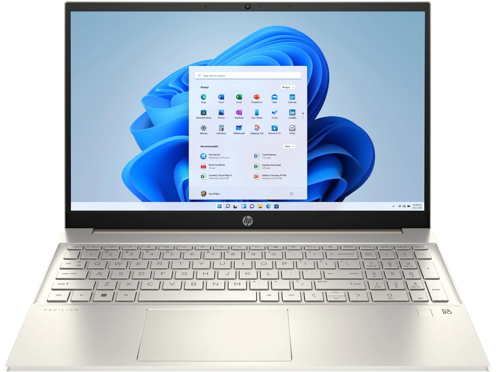 HP Pavilion 15-EG3025TX Laptop (Warm Gold) | 14" FHD (1920X1080) | I5-1335U | 8GB RAM | 512GB SSD | Nvidia GeForce MX550 | Windows 11 Home | MS Office Home & Student 2021 | HP Prelude 15.6" Topload Bag - Image 5