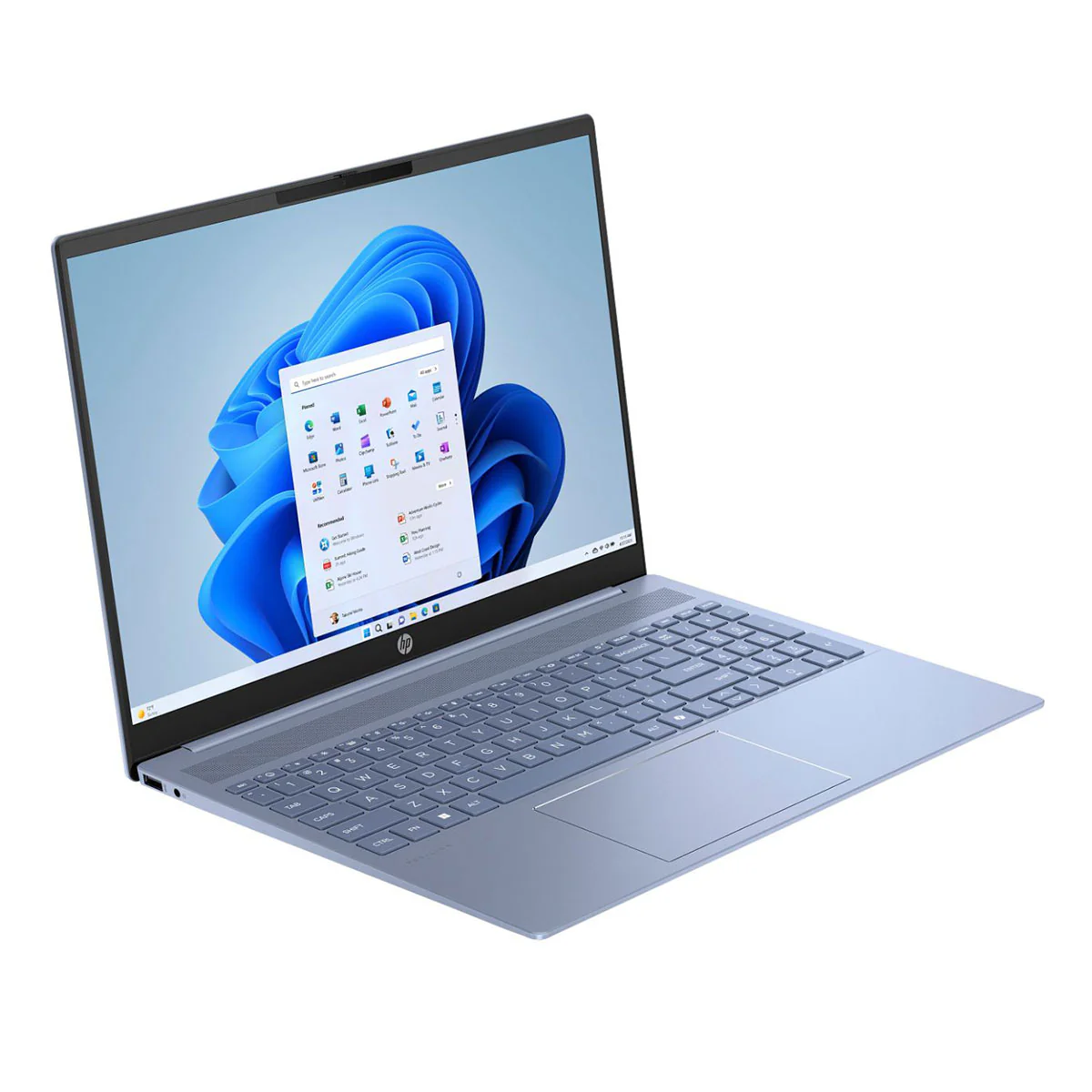 HP Pavilion 16-AG0045AU Laptop (Sky Blue) | 16" 2K (1920x1200) IPS | Ryzen 5 8540U | 16GB RAM | 512GB SSD | AMD Radeon Graphics | Windows 11 Home | MS Office Home 2024 + HP Everyday 16" Laptop Briefcase - Image 3