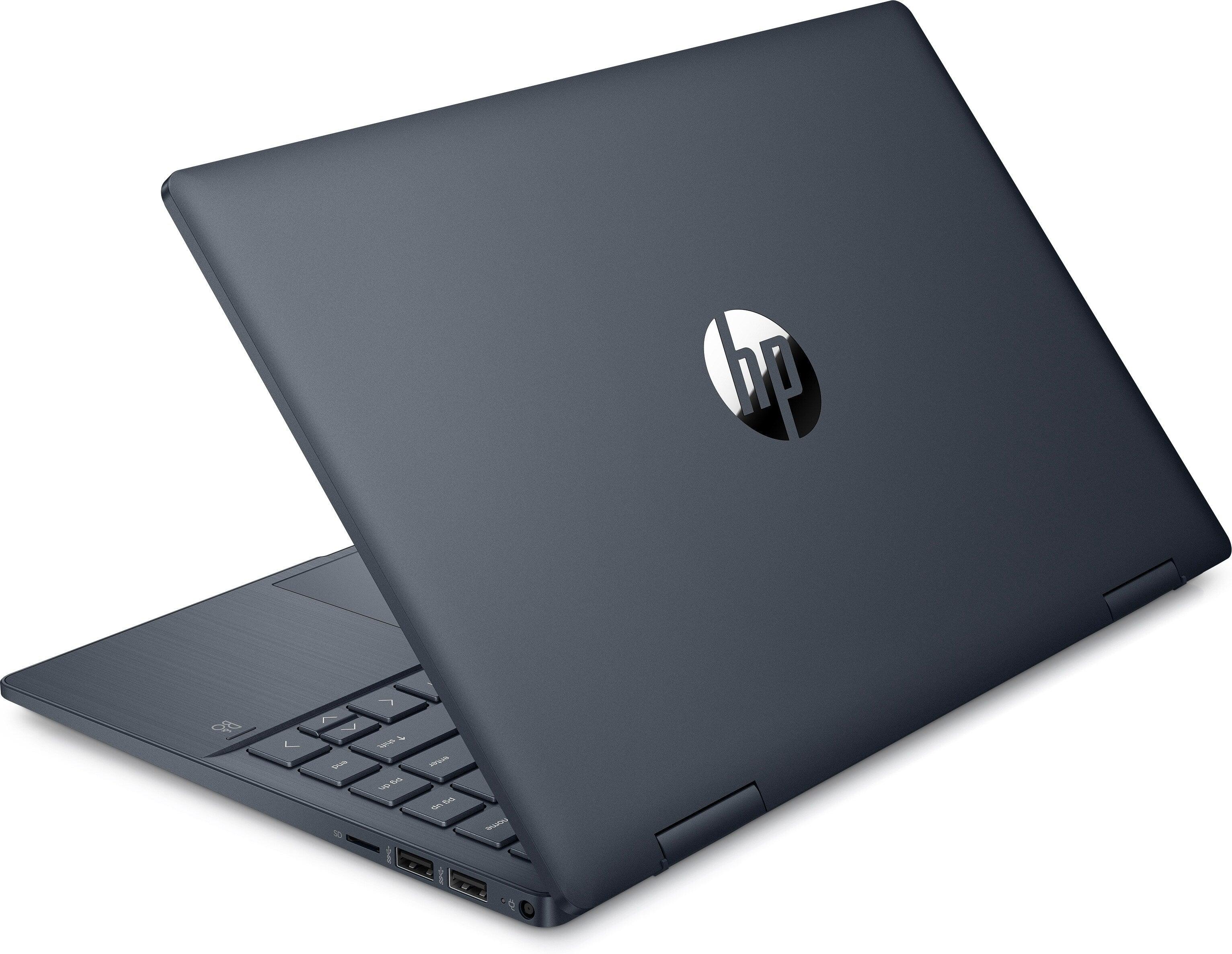 HP Pavilion X360 14-EK0122TU 2-In-1 Laptop (Space Blue) | 14" FHD (1920 x 1080) | i5-1235U | 8GB RAM | 512GB SSD | Intel Iris Xe Graphics | Windows 11 Home | MS Office H&S 2021 | Stylus Pen | HP Prelude 15.6-Inch Topload Bag - Image 4