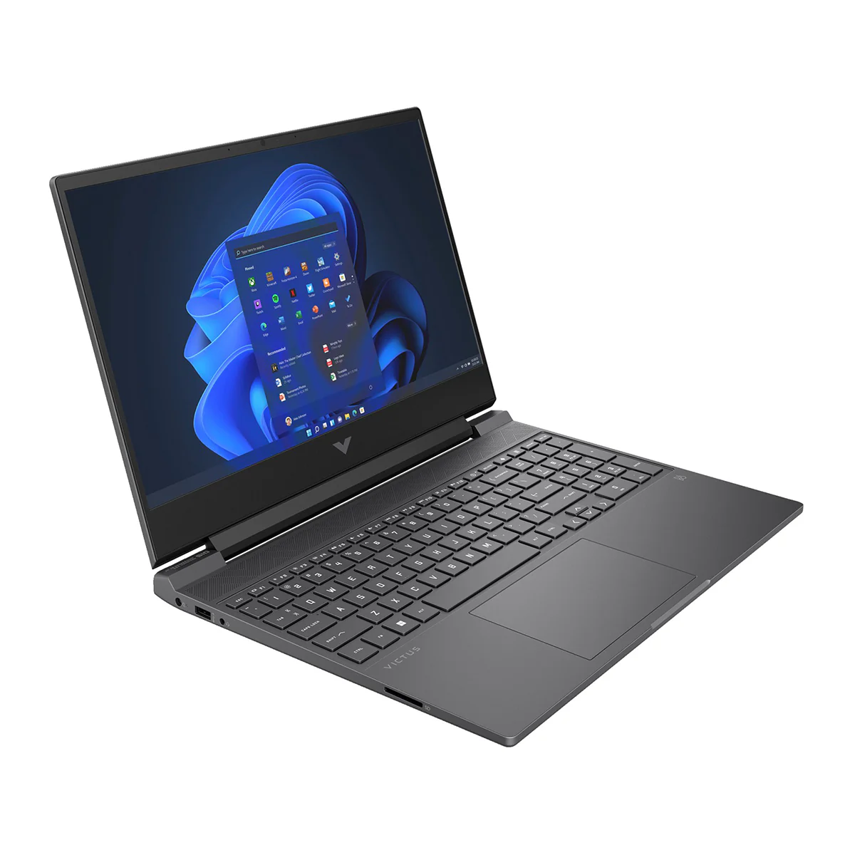 HP Victus 15-FB1057AX Gaming Laptop (Mica Silver) | 15.6" FHD (1920x1080) IPS 144Hz | Ryzen 5 7535HS | 8GB RAM | 512GB SSD | RTX 2050 | Windows 11 Home | HP Prelude Topload Bag - Image 3