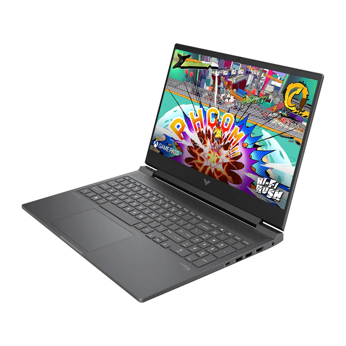 HP Victus 16-S1092AX Gaming Laptop (Mica Silver) | 16.1" FHD (1920x1080) 144Hz IPS | Ryzen 7 8845HS | 16GB RAM | 1TB SSD | RTX 4060 | Windows 11 Home | MS Office Home & Student 2021 | HP Prelude Topload Bag - Image 4
