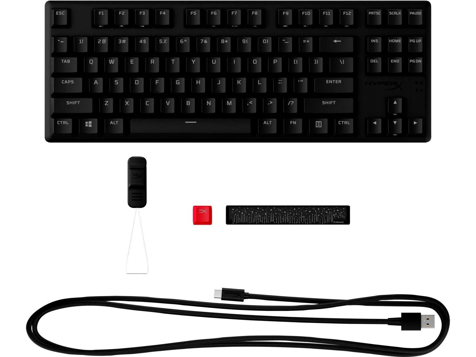 HYPERX Alloy Origins Core PBT RGB Mechanical Gaming Keyboard (Blue Switch Clicky) For PC/PS5/PS4/XBOX SERIES X/S / XBOXONE (639N8AA#ABA) - Image 3