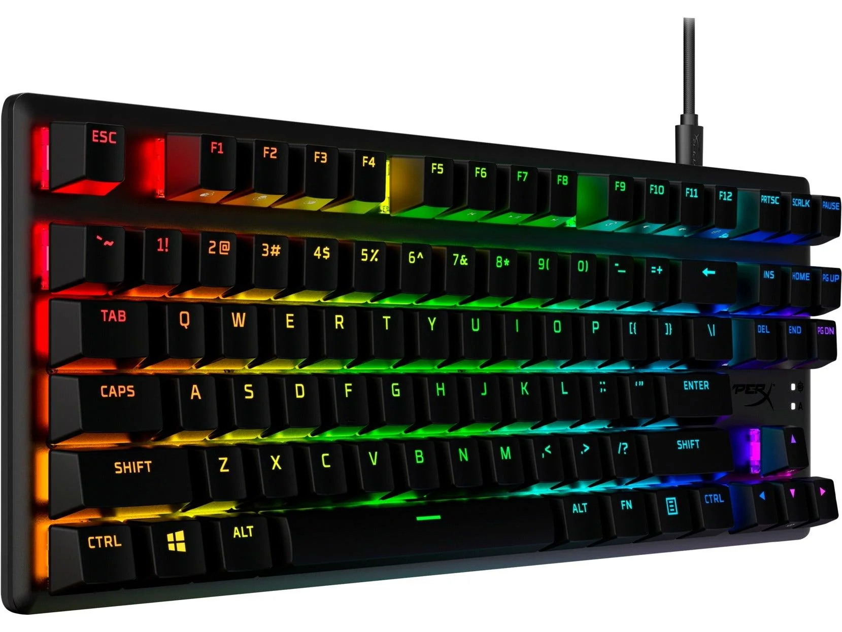 HYPERX Alloy Origins Core PBT RGB Mechanical Gaming Keyboard (Blue Switch Clicky) For PC/PS5/PS4/XBOX SERIES X/S / XBOXONE (639N8AA#ABA) - Image 6