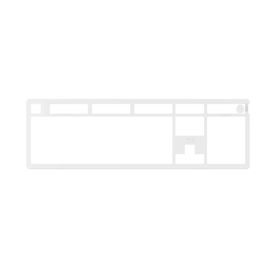 HyperX Alloy Rise Top Plate (White, Navy Blue) - Image 2