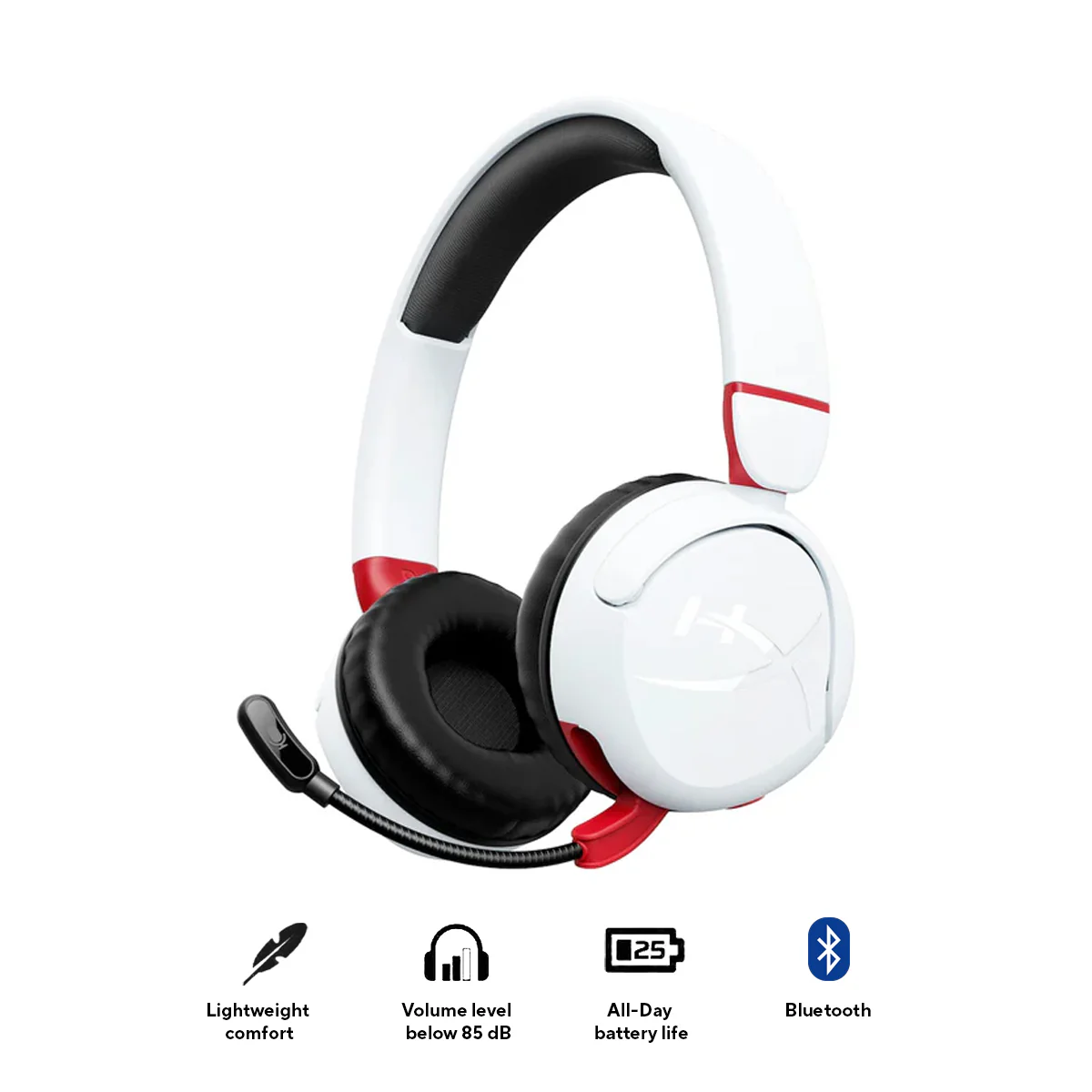 HyperX Cloud Mini Wireless Gaming Headset (Black, White) - Image 10
