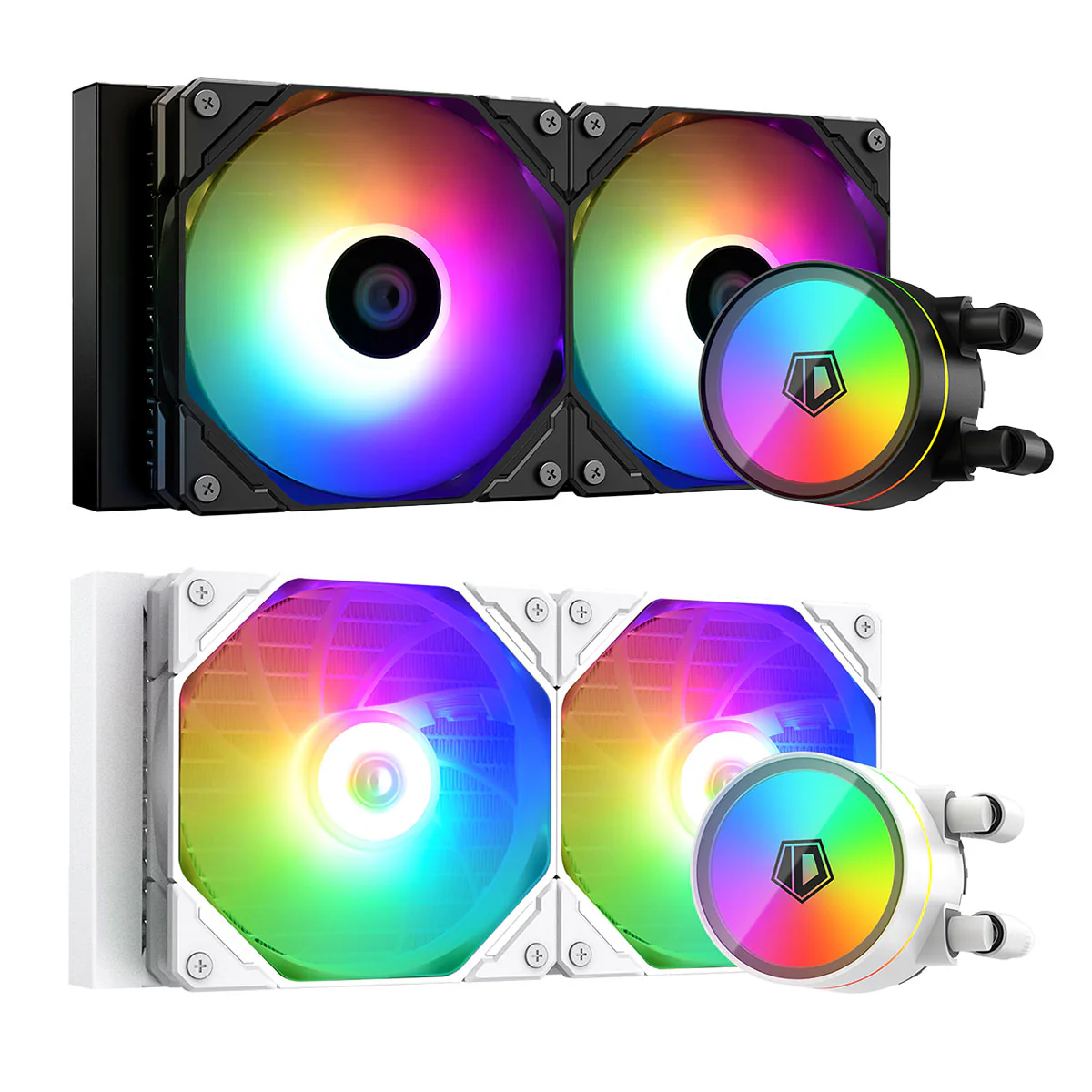 ID-Cooling Zoomflow 240 XT V2 240mm Liquid Cooler (Black, White)