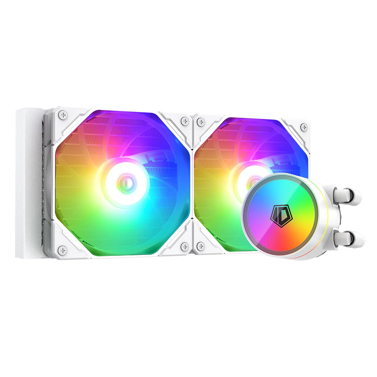 ID-Cooling Zoomflow 240 XT V2 240mm Liquid Cooler (Black, White) - Image 2