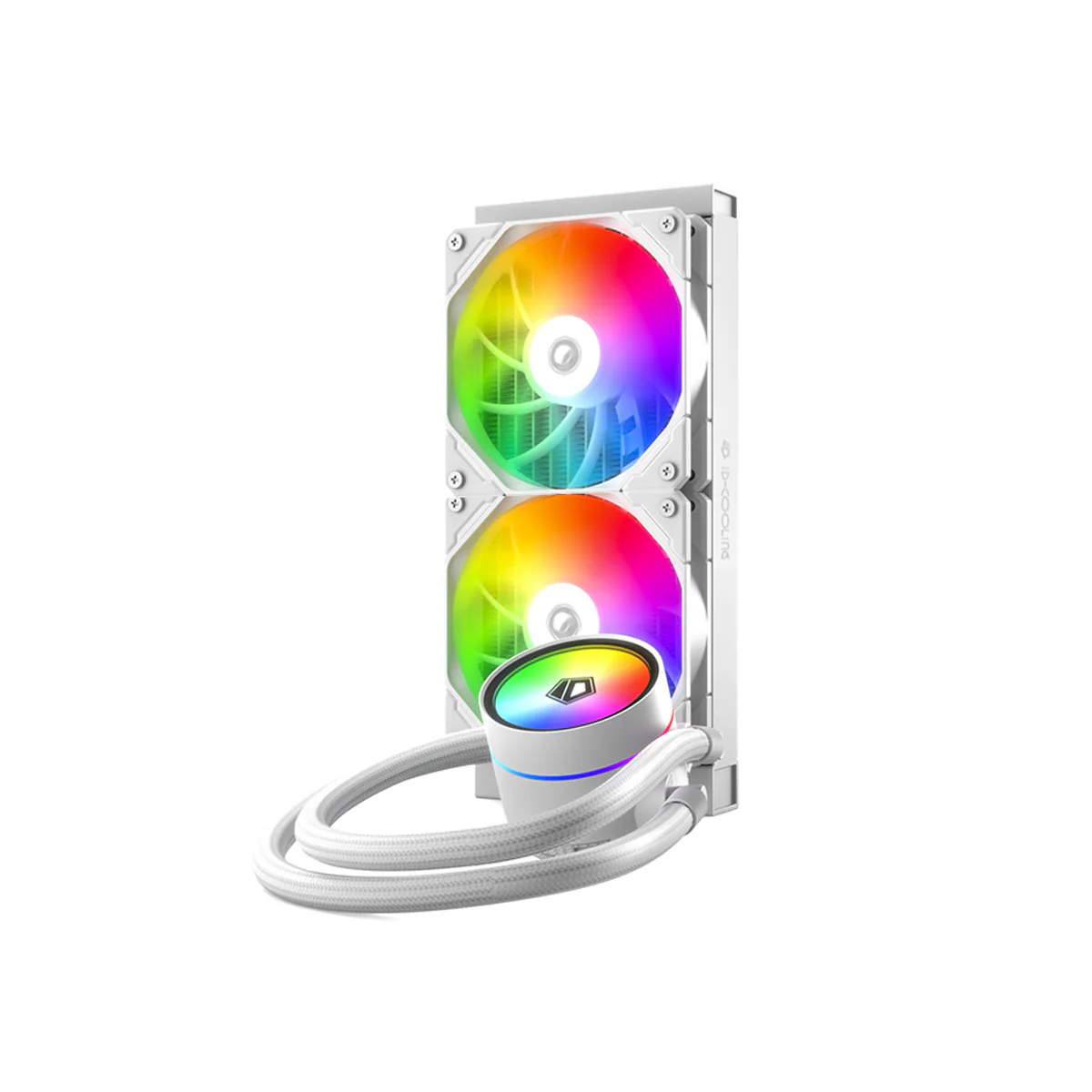 ID-Cooling Zoomflow 240 XT V2 240mm Liquid Cooler (Black, White) - Image 3
