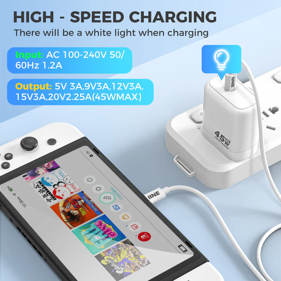 IINE 45W Charger for Nintendo Switch (L978) - Image 7