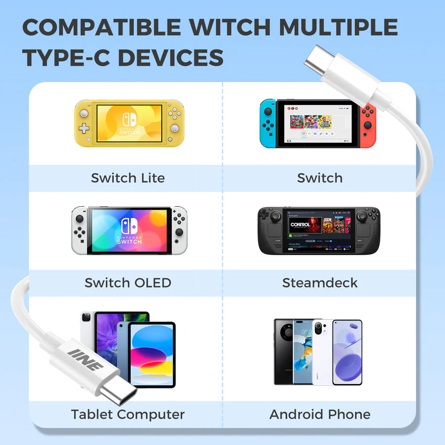 IINE 45W Charger for Nintendo Switch (L978) - Image 9