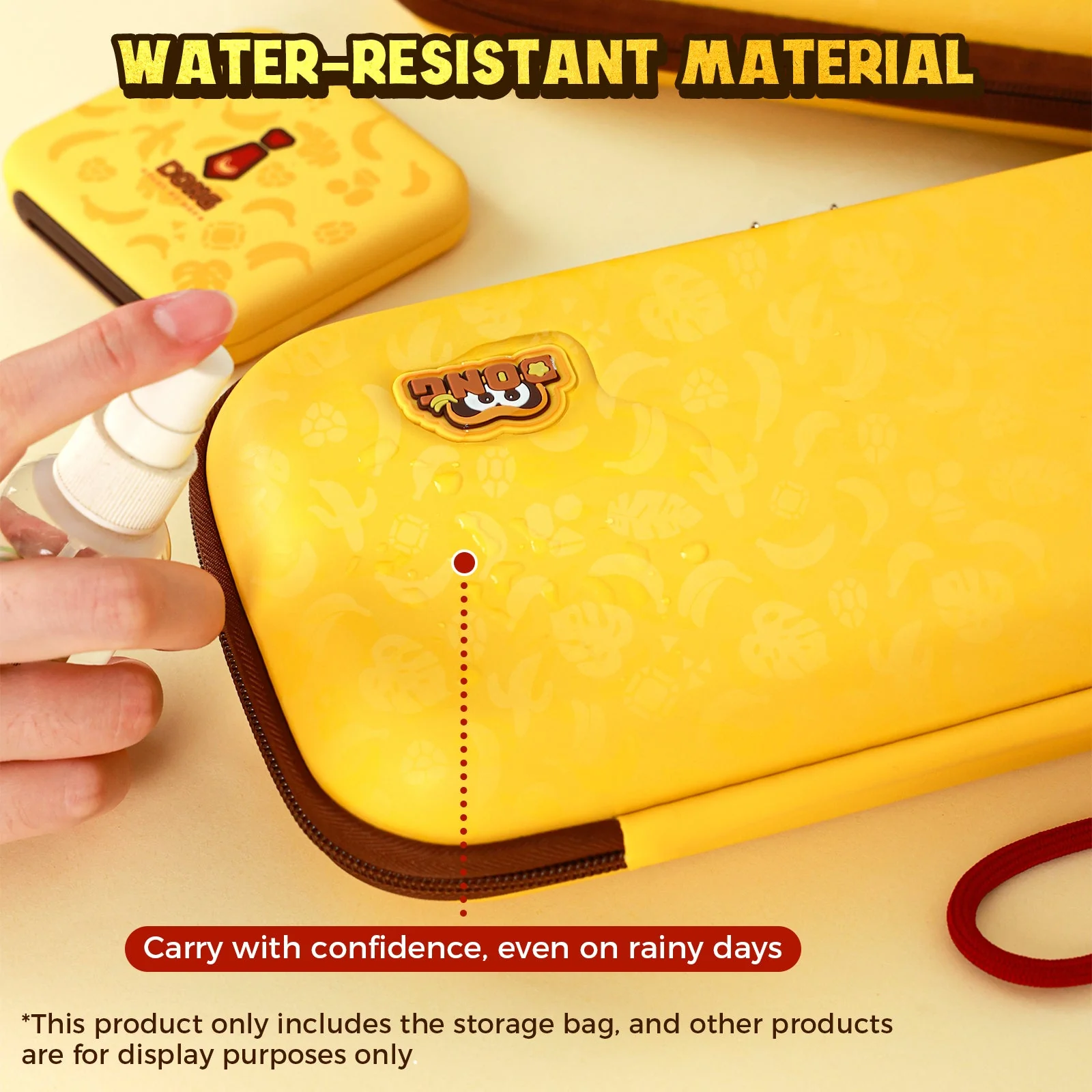 IINE Eva Storage Bag for Nintendo Switch 2 (Yellow) (L1179) - Image 8