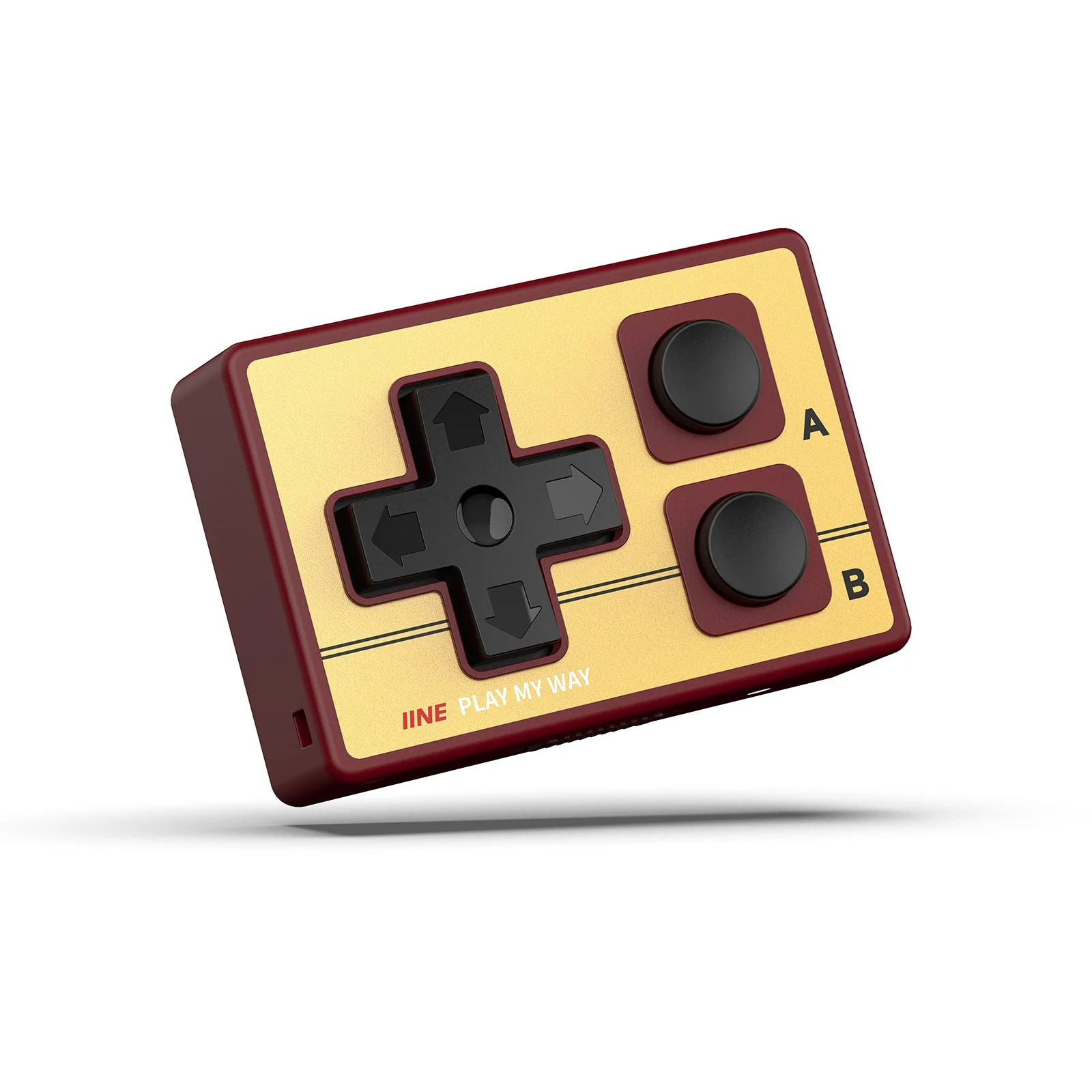 IINE Gamebrick Mini Retro Controller (Classic Grey, Retro Red) (L1161, L1162) - Image 11