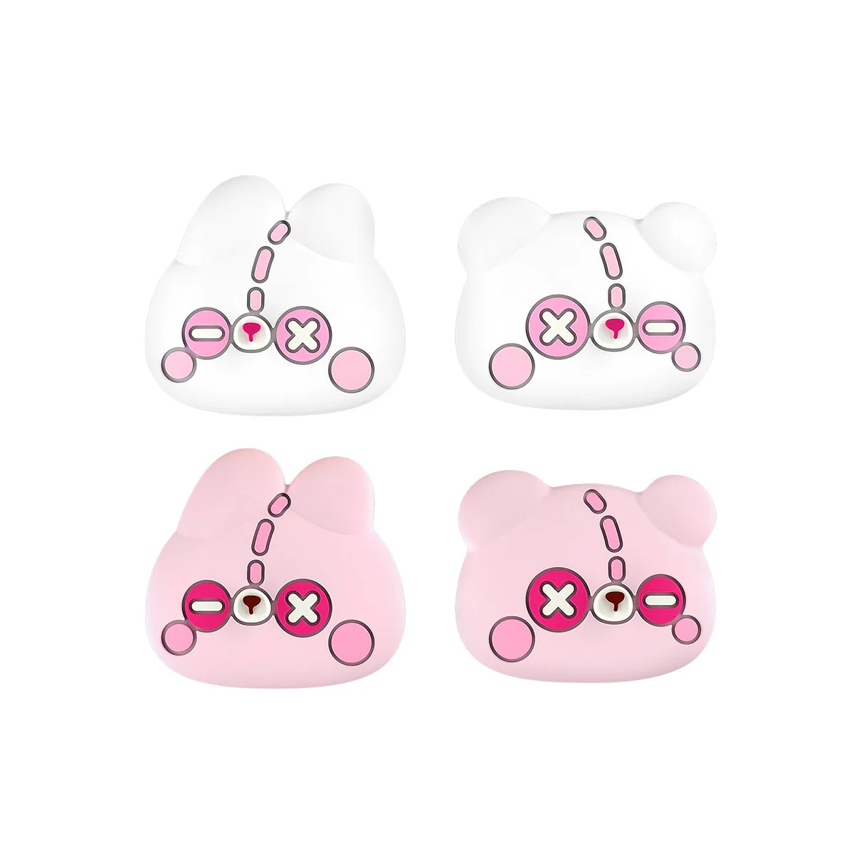 IINE Silicone Thumb Grip Caps For N-Switch (Bunny and Bear, Kamaboko, Feline Fanny) - Image 2