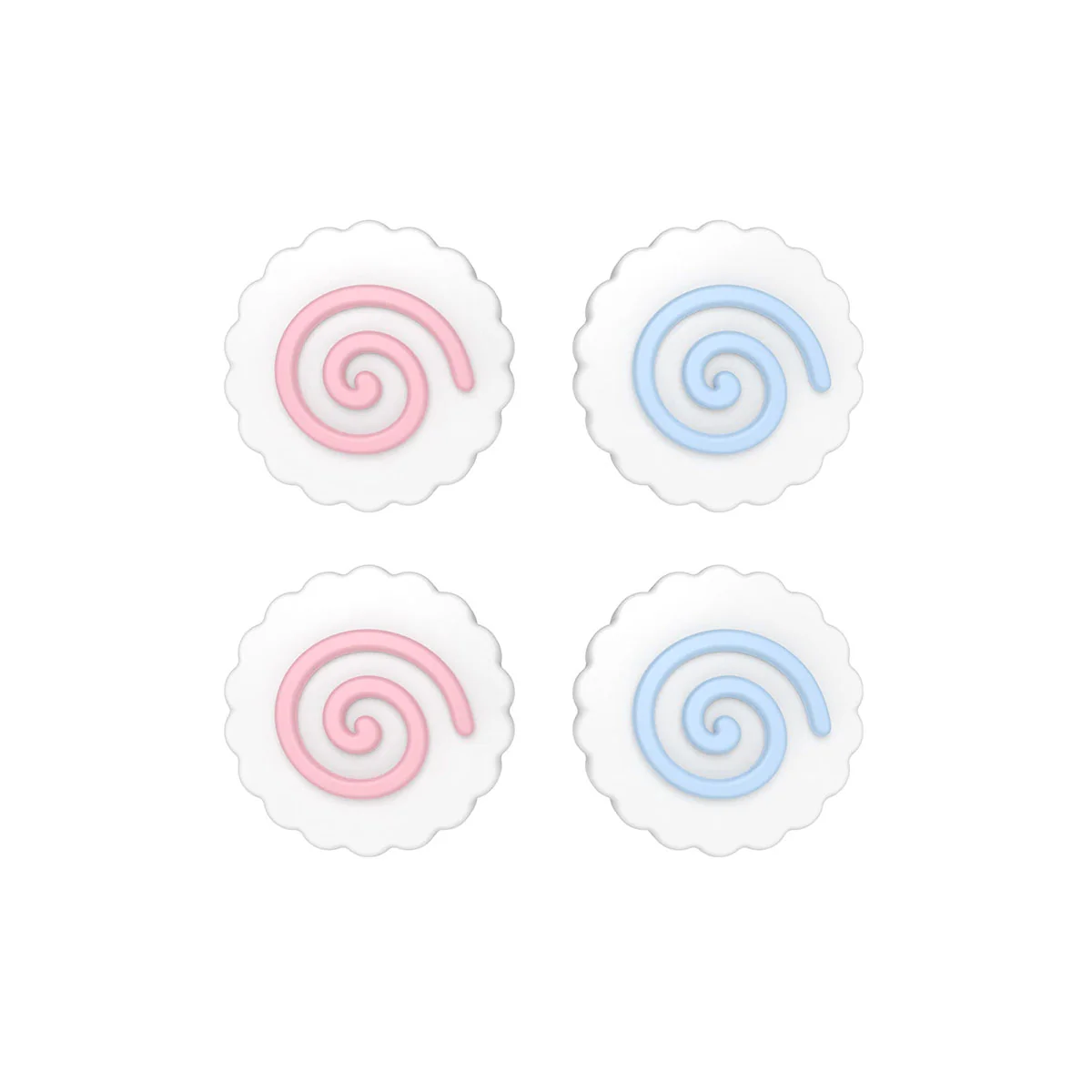 IINE Silicone Thumb Grip Caps For N-Switch (Bunny and Bear, Kamaboko, Feline Fanny) - Image 3