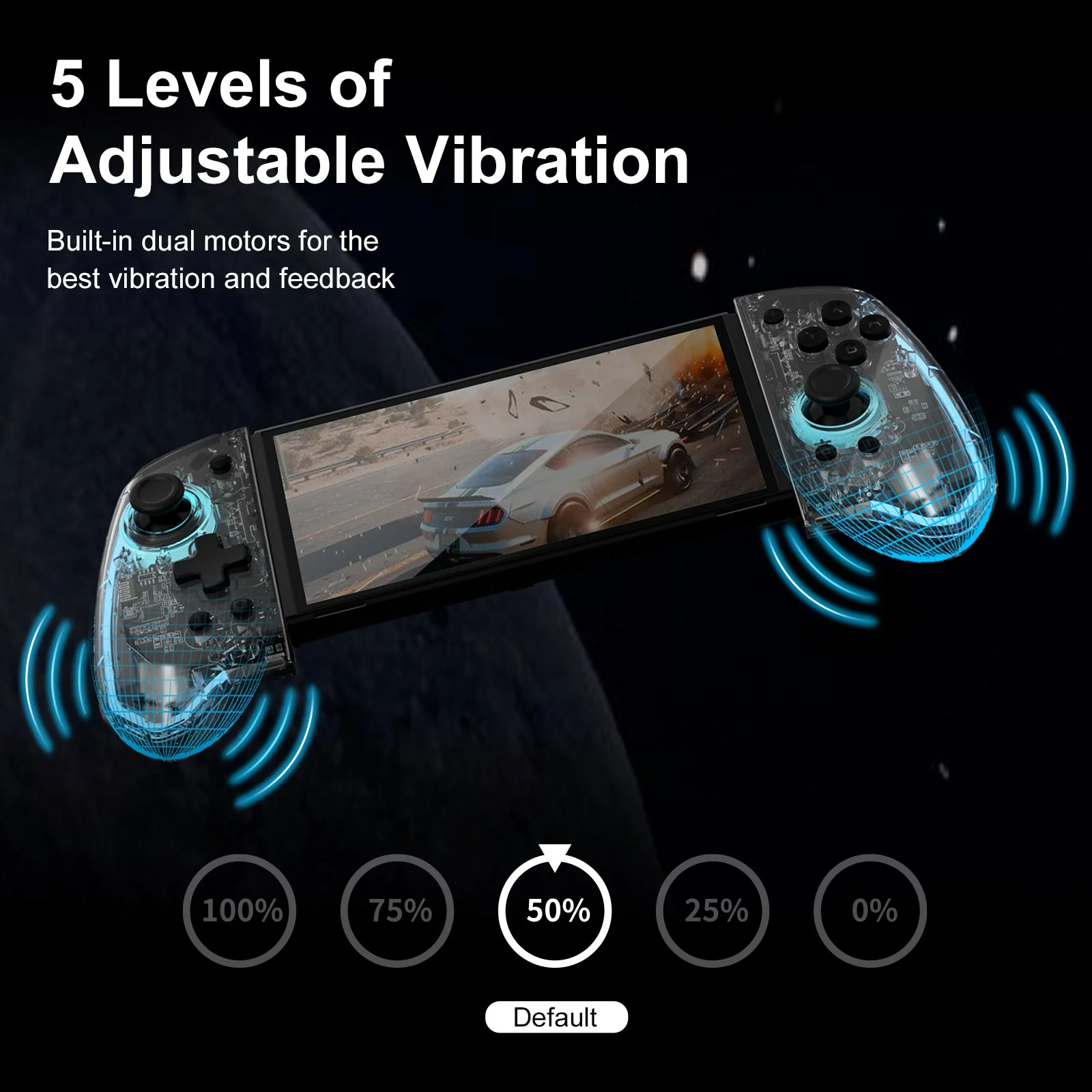 IINE Switch JoyCon Transparent 2 (L736) - Image 9