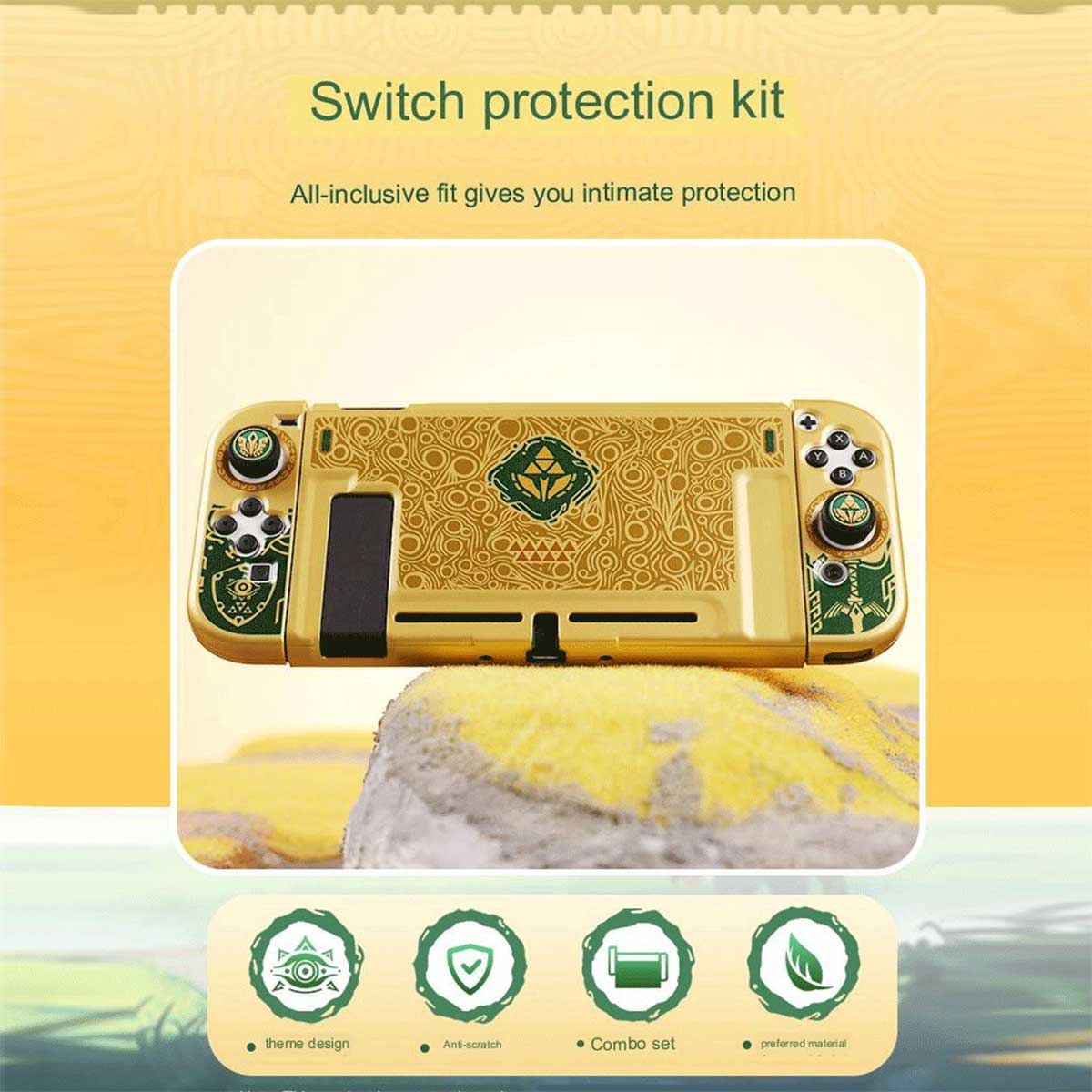 IINE The Legend Of Zelda Tears Of The Kingdom Protective Case For N-Switch (L843) - Image 3