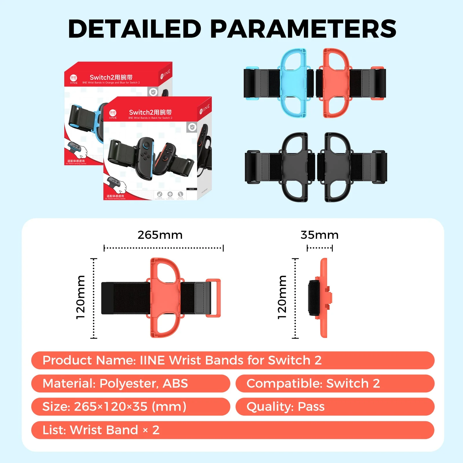 IINE Wrist Band for Nintendo Switch 2 - Image 11