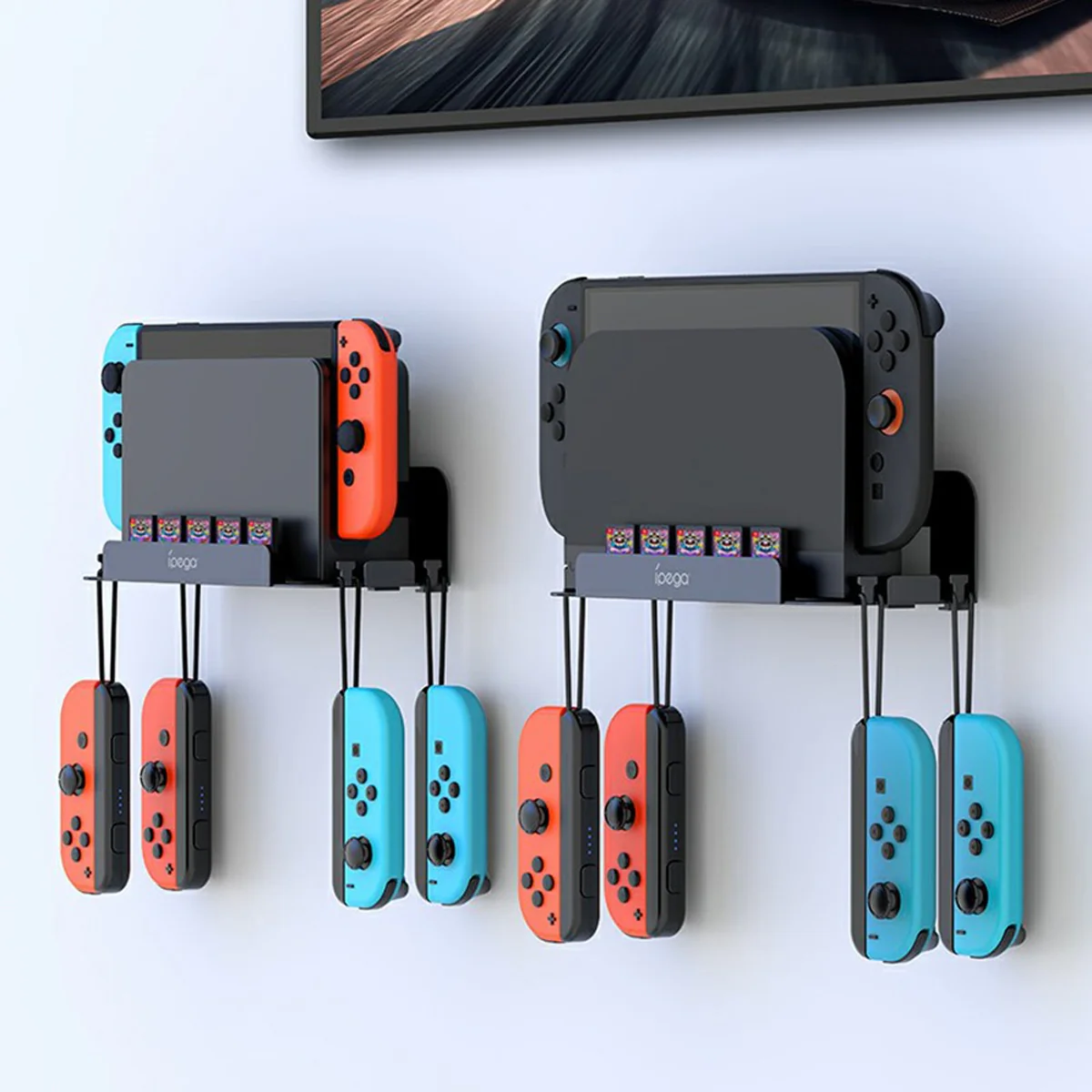 Ipega Multifunction Wall Bracket for Nintendo Switch 2 (Black) (PG-SW2072) - Image 3