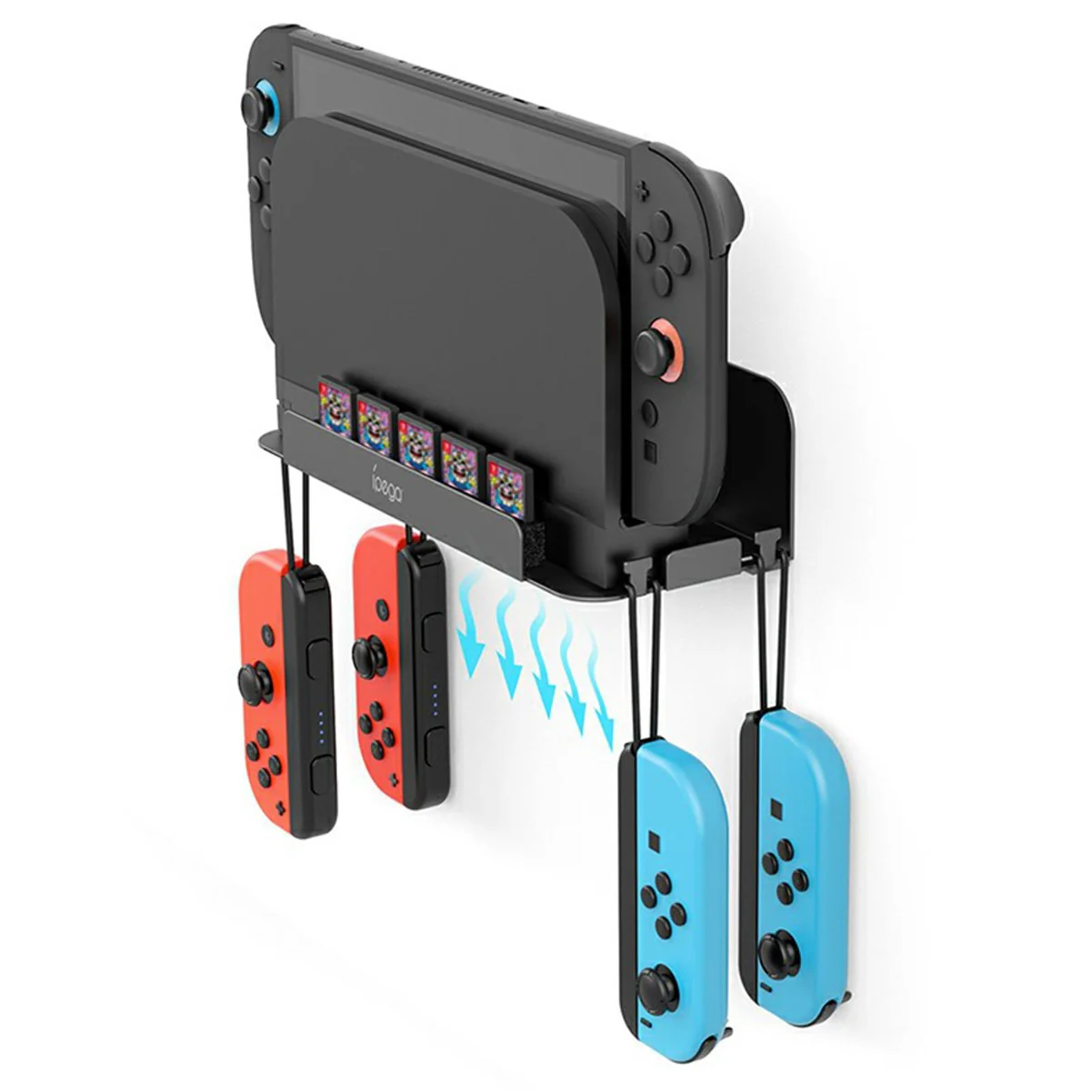 Ipega Multifunction Wall Bracket for Nintendo Switch 2 (Black) (PG-SW2072) - Image 4