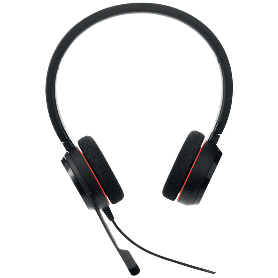 Jabra Evolve 20 Stereo UC USB-C/A Noise-Cancelling Headset (Black) - Image 2
