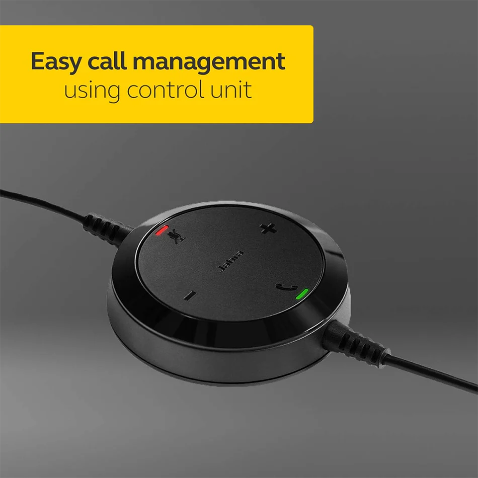 Jabra Evolve 20 Stereo UC USB-C/A Noise-Cancelling Headset (Black) - Image 8