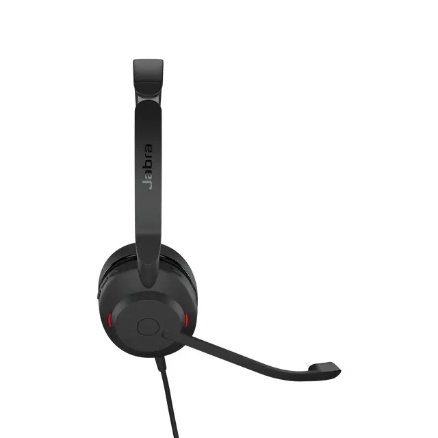 Jabra Evolve2 30 USB-C/A UC Stereo Wired Professional Headset (Black) - Image 2