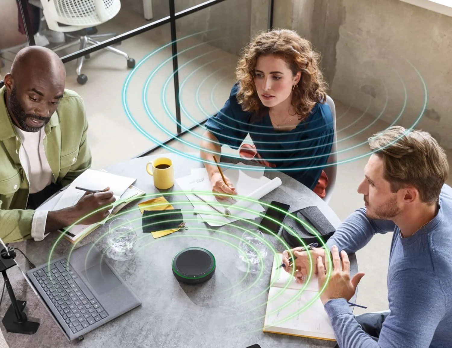 Jabra Speak2 75 Portable USB-A/C Wireless Bluetooth Speakerphone - Microsoft Teams Certified - Image 5