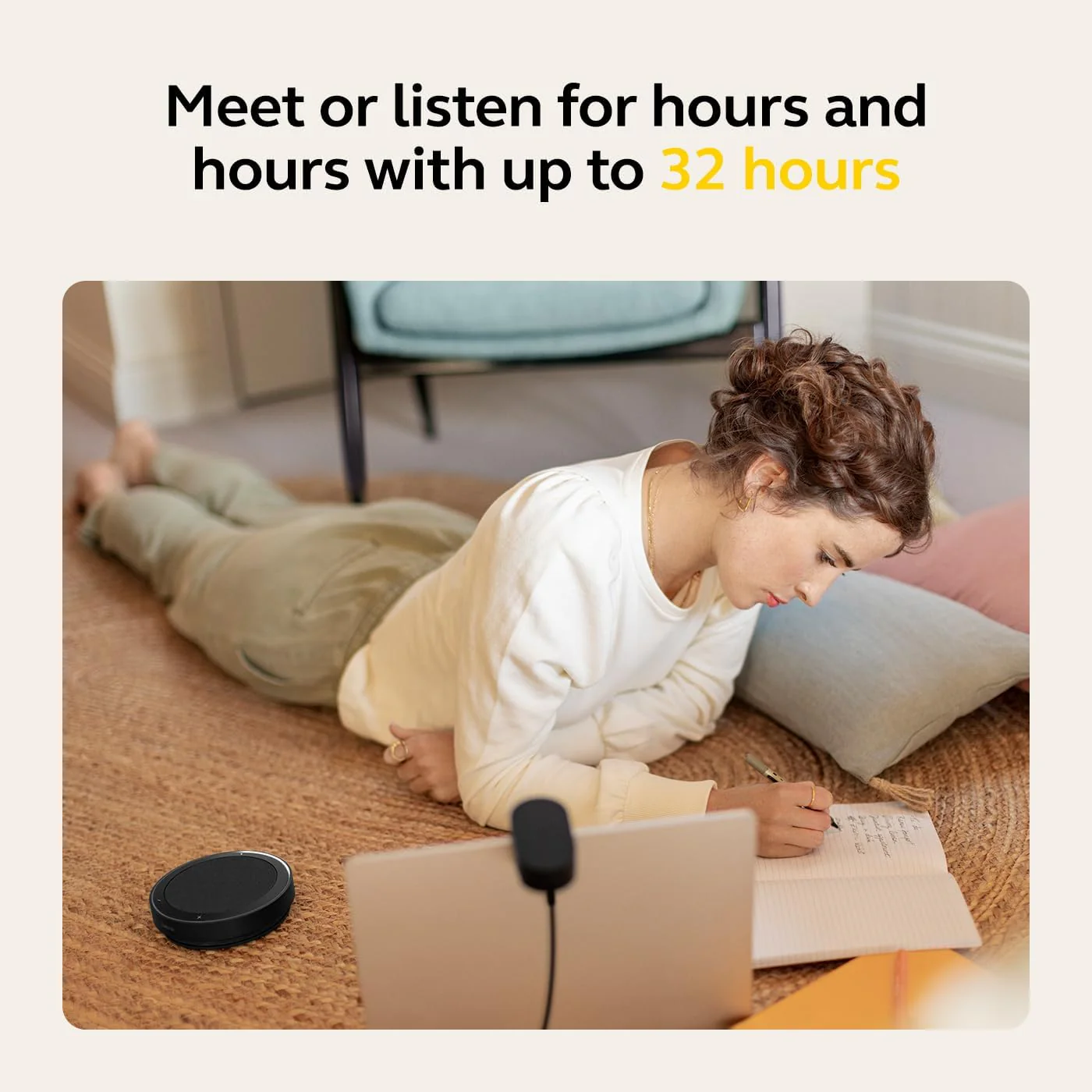 Jabra Speak2 75 Portable USB-A/C Wireless Bluetooth Speakerphone - Microsoft Teams Certified - Image 8