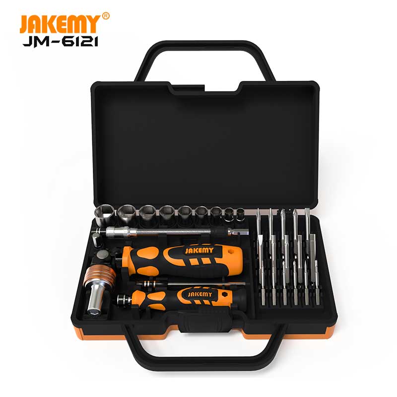 Jakemy 31-in-1 Professional Maintenance Tool Set (JM-6121) - Image 2