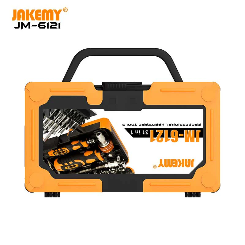 Jakemy 31-in-1 Professional Maintenance Tool Set (JM-6121) - Image 4