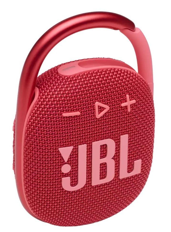 JBL Clip 4 Waterproof Bluetooth Wireless Speaker (Red) - Image 2