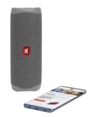 JBL FLIP 5 PORTABLE WATERPROOF SPEAKER (GRAY) - Image 5