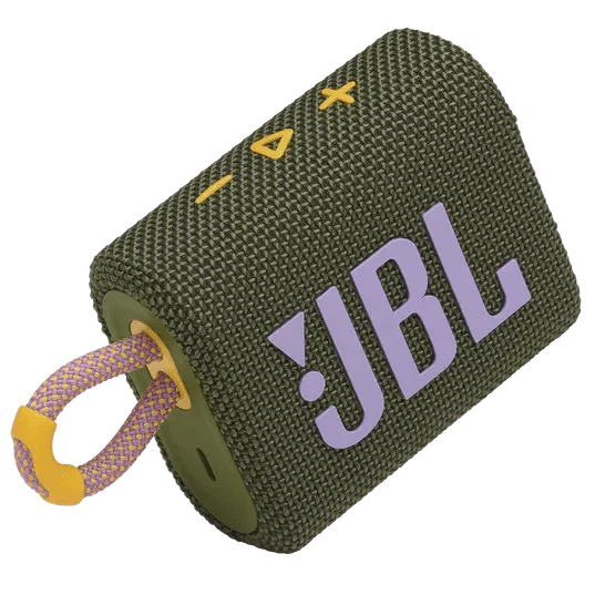 JBL Go 3 Portable Bluetooth Speaker (Blue, Green, Yellow, Red, Black, Black Orange, White, Teal, Blue Pink, Pink, Orange, Grey) - Image 12