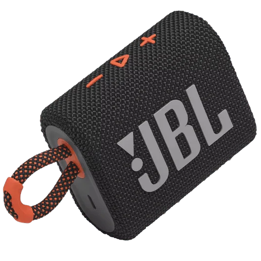 JBL Go 3 Portable Bluetooth Speaker (Blue, Green, Yellow, Red, Black, Black Orange, White, Teal, Blue Pink, Pink, Orange, Grey) - Image 44