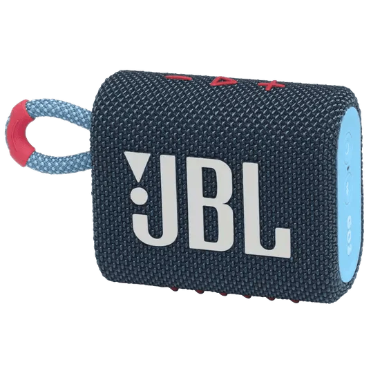 JBL Go 3 Portable Bluetooth Speaker (Blue, Green, Yellow, Red, Black, Black Orange, White, Teal, Blue Pink, Pink, Orange, Grey) - Image 71
