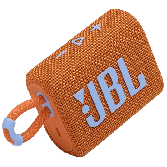 JBL Go 3 Portable Bluetooth Speaker (Blue, Green, Yellow, Red, Black, Black Orange, White, Teal, Blue Pink, Pink, Orange, Grey) - Image 84