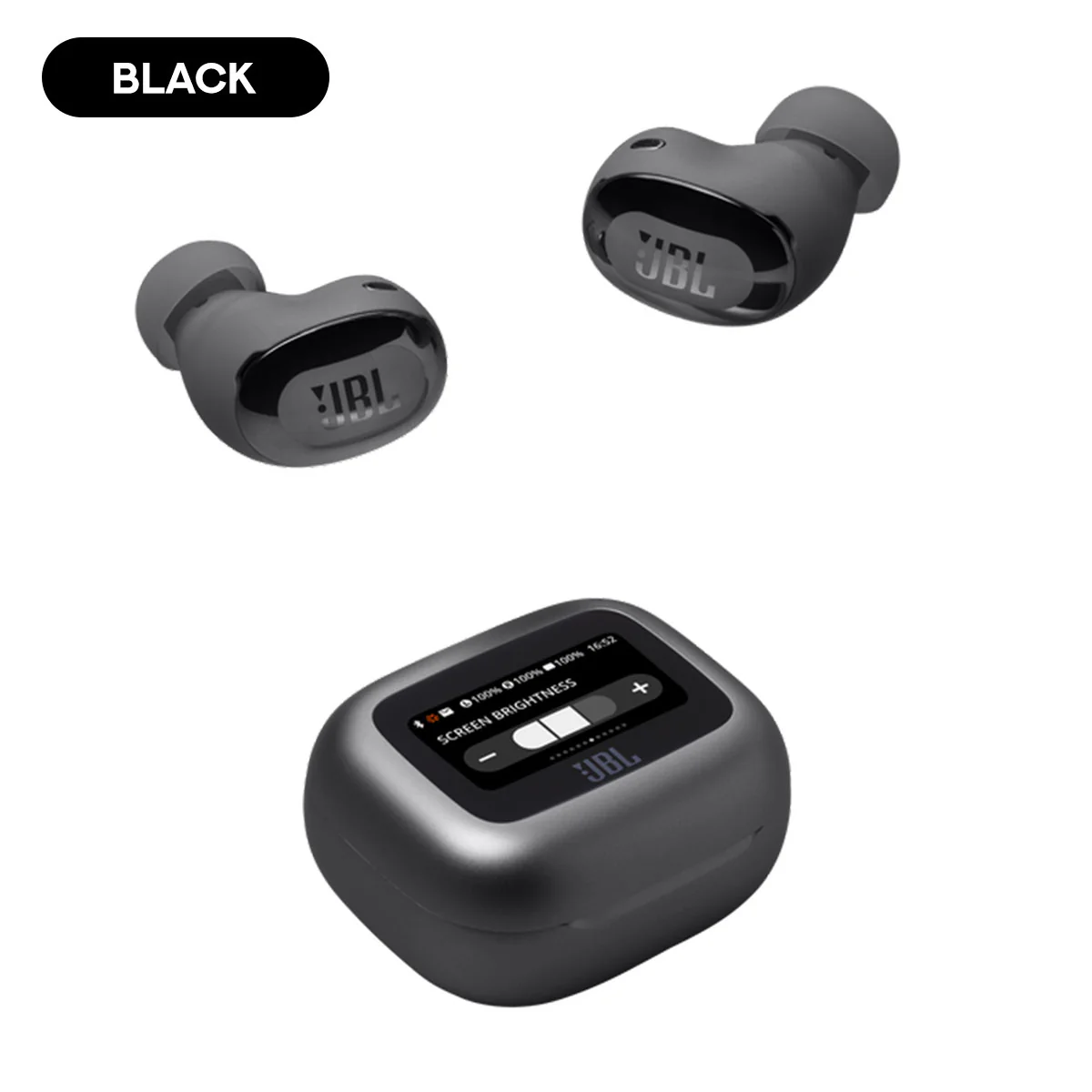 JBL Live Buds 3 True Wireless Noise Cancelling Closed-Stick Earbuds (Black, Silver, Purple, Blue) - Image 2