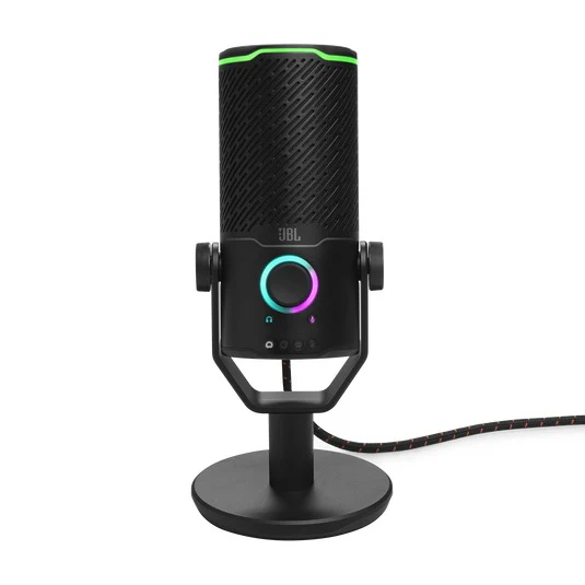 JBL Quantum Stream Studio Quad Pattern Premium USB Microphone for Streaming/ Recording/ Gaming (Black) - Image 2