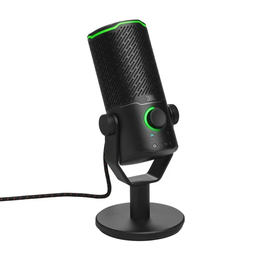 JBL Quantum Stream Studio Quad Pattern Premium USB Microphone for Streaming/ Recording/ Gaming (Black) - Image 4