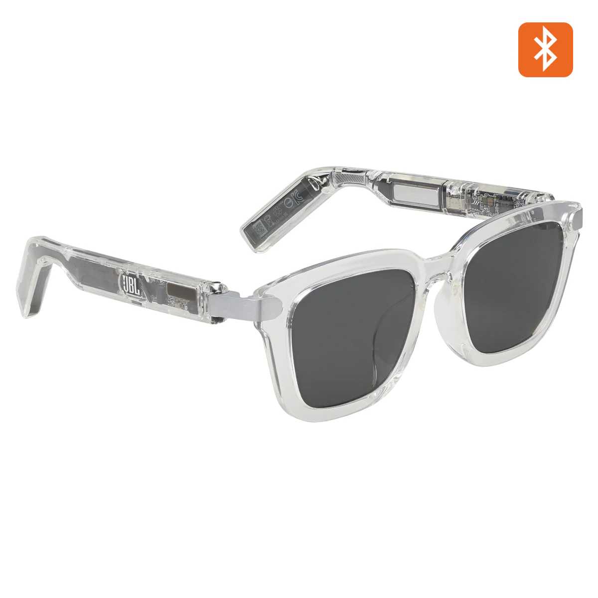 JBL Soundgear Frames Audio Glasses - Square (Onyx, Amber, Pearl) - Image 18