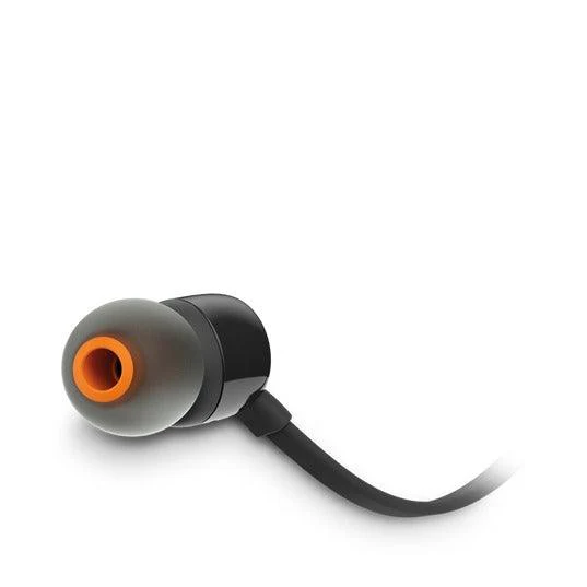 JBL Tune 110 In-Ear Headphones (Black) - Image 2