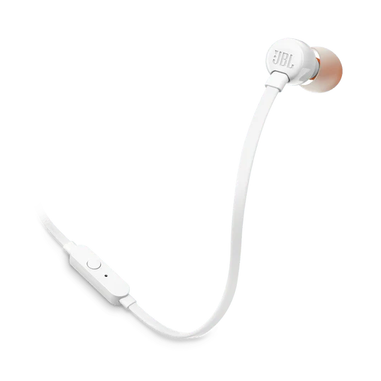 JBL Tune 110 In-Ear Headphones (White) - Image 2